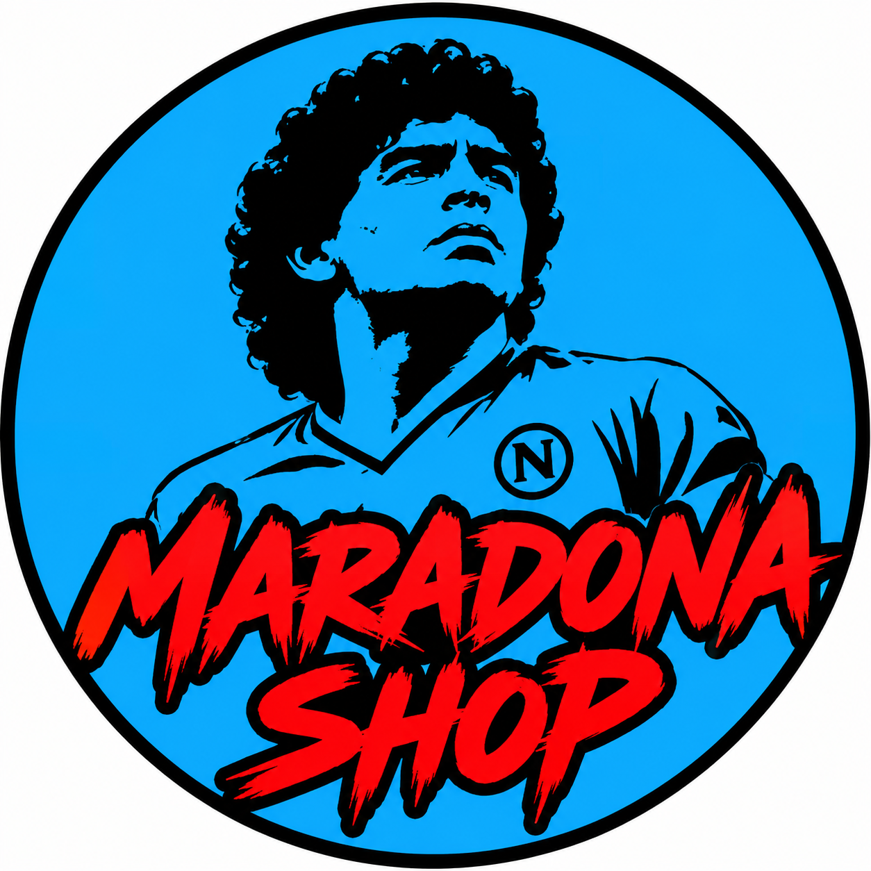 Logo Maradona shop